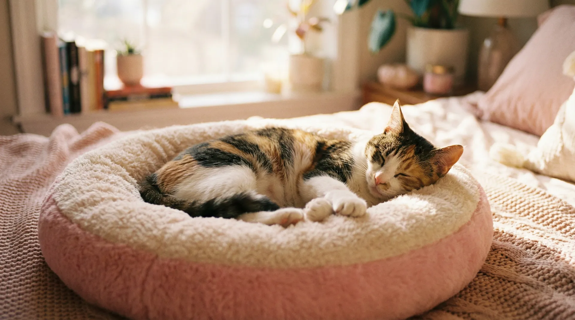 三花猫安静入睡 - 我被继亲开了苞